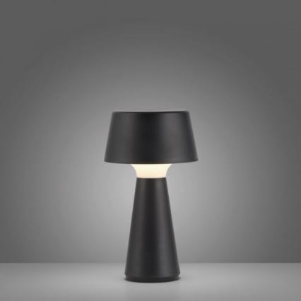 JUST LIGHT. 19260-18 - Lampe d'extérieur à intensité variable ABERA LED/3W/3,7V 2000 mAh USB IP54 noir