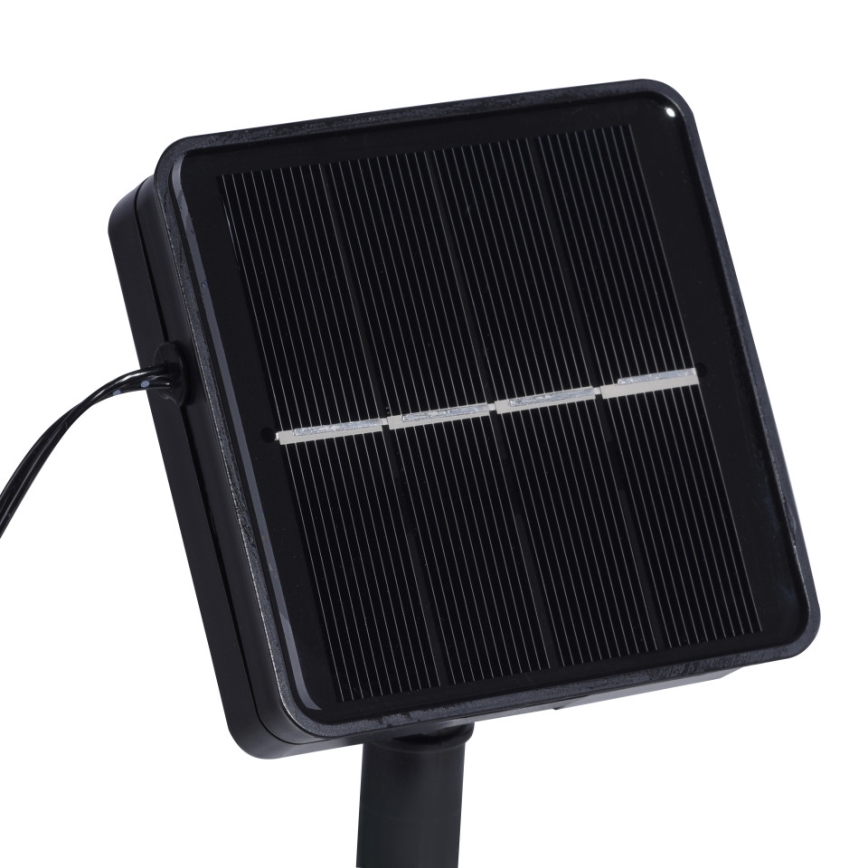 JUST LIGHT. 19971-18 - Striscia solare LED RGB TEANIA LED/3,7V 5 m 1200 mAh IP44 nera