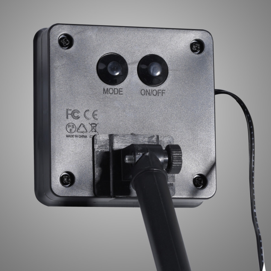 JUST LIGHT. 19971-18 - Striscia solare LED RGB TEANIA LED/3,7V 5 m 1200 mAh IP44 nera