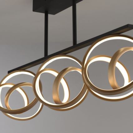 JUST LIGHT. 6245-18 - Dimmbare LED-Aufbauleuchte LOOP 3xLED/11W/230V 2700-5000K + Fernbedienung
