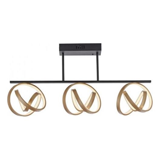 JUST LIGHT. 6245-18 - Plafonnier à intensité variable LOOP 3xLED/11W/230V 2700-5000K + télécommande