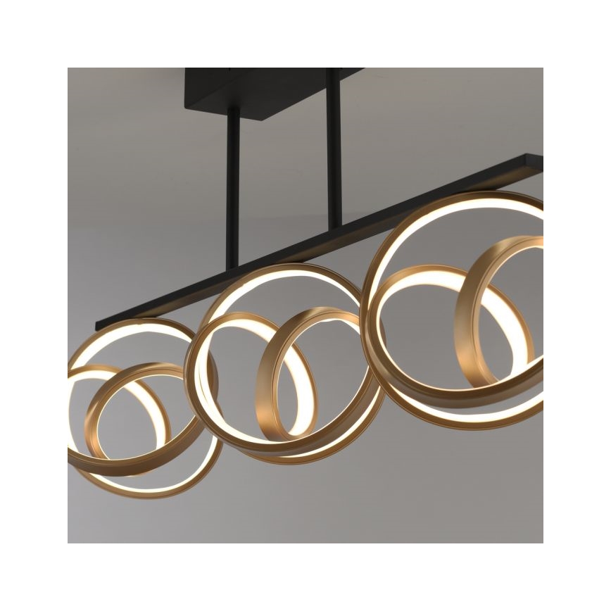JUST LIGHT. 6245-18 - Plafonnier à intensité variable LOOP 3xLED/11W/230V 2700-5000K + télécommande