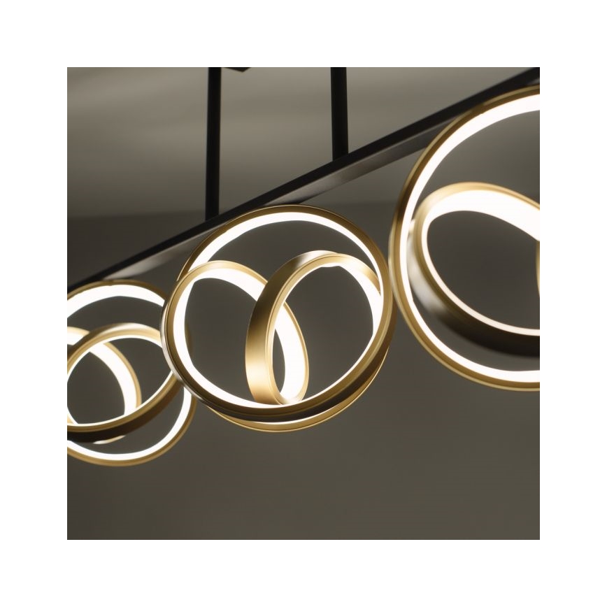 JUST LIGHT. 6245-18 - Plafonnier à intensité variable LOOP 3xLED/11W/230V 2700-5000K + télécommande