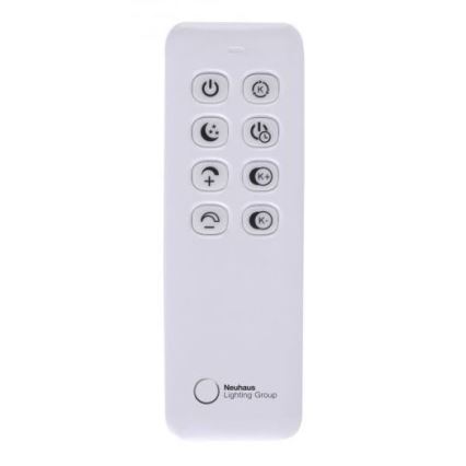 JUST LIGHT. 6245-18 - Plafonnier à intensité variable LOOP 3xLED/11W/230V 2700-5000K + télécommande