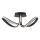 JUST LIGHT. 8475-18 - Dimmbare LED-Aufbauleuchte BRILLA LED/29W/230V schwarz
