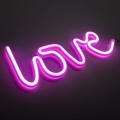 JUST LIGHT. 85021-87 - Décoration murale néon NEON LED/6,5W/5V Love