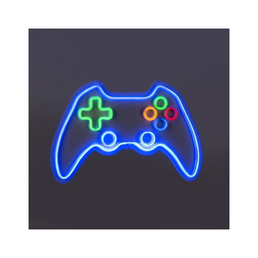 JUST LIGHT. 85022-70 - Decorazione da parete LED neon NEON LED/6,5W/5V gamer