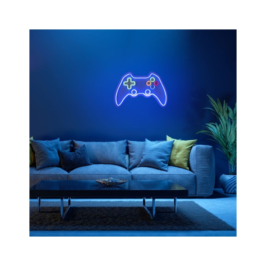 JUST LIGHT. 85022-70 - LED Decorazione murale al neon NEON 1xLED/6,5W/5V gamer