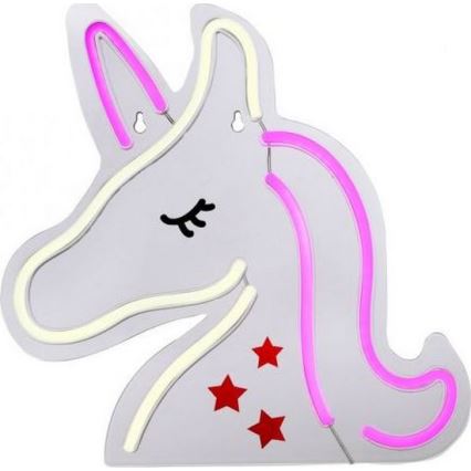 JUST LIGHT. 85025-70 - LED Decorazione murale al neon NEON LED/6,5W/5V unicorno