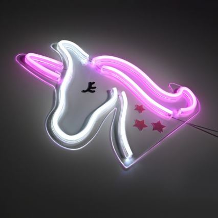 JUST LIGHT. 85025-70 - LED Decorazione murale al neon NEON LED/6,5W/5V unicorno