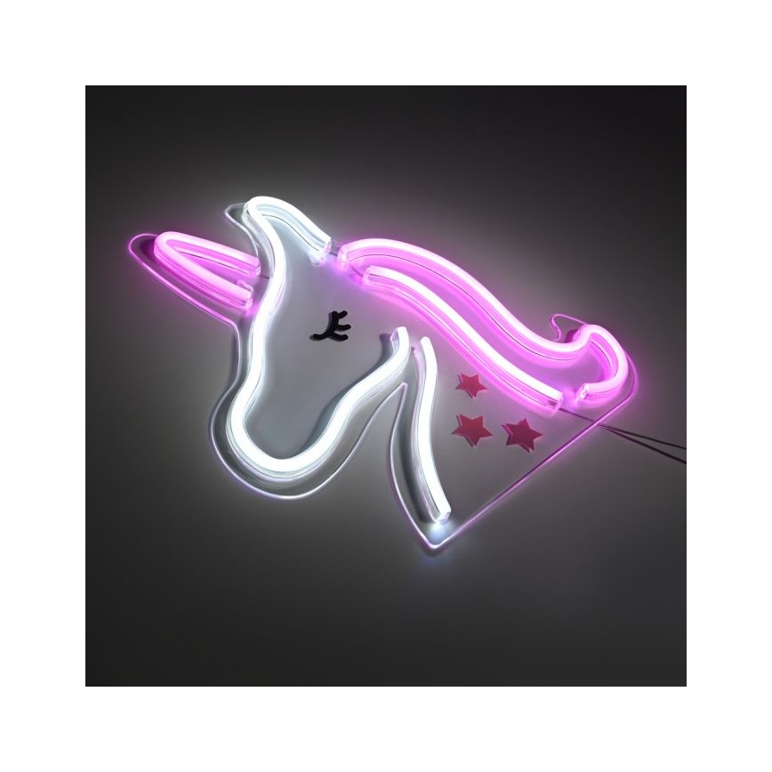 JUST LIGHT. 85025-70 - LED Decorazione murale al neon NEON LED/6,5W/5V unicorno