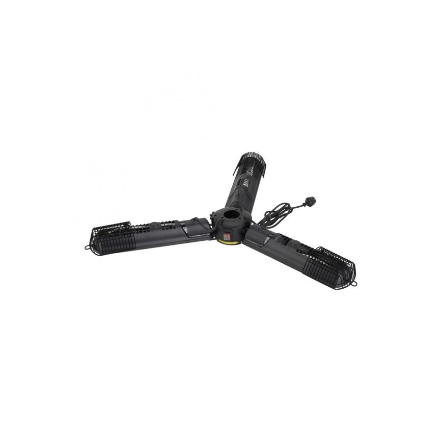 JUST LIGHT. 99513-18 - Élément chauffant extérieur GLOW 3x650W/1300W/2000W/230V IP34