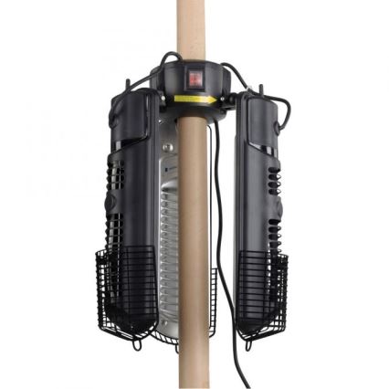JUST LIGHT. 99513-18 - Elemento riscaldante per esterni GLOW 3x650W/1300W/2000W/230V IP34