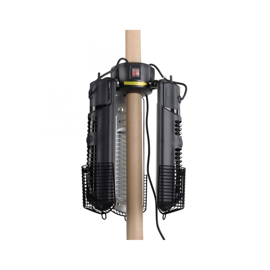 JUST LIGHT. 99513-18 - Elemento riscaldante per esterni GLOW 3x650W/1300W/2000W/230V IP34