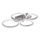 JUST LIGHT. L16271-55 - Plafoniera dimmerabile RGBW JOHANNA LOLASMART LED/24W/230V 2700-5000K + telecomando