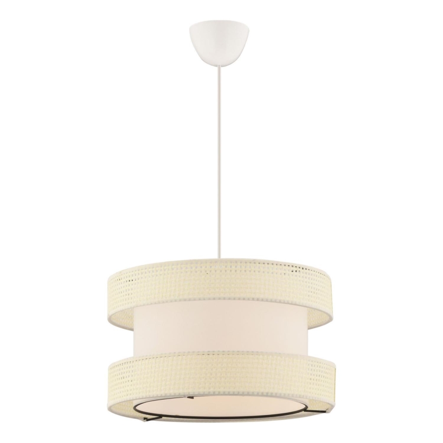 Kabel-Hängeleuchte HALO 1xE27/60W/230V, cremefarben