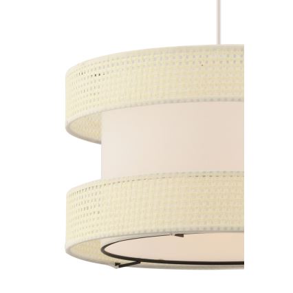 Kabel-Hängeleuchte HALO 1xE27/60W/230V, cremefarben