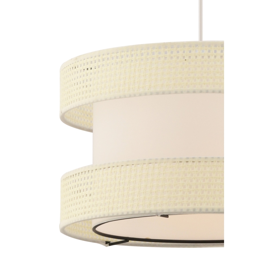 Kabel-Hängeleuchte HALO 1xE27/60W/230V, cremefarben