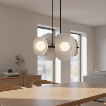 Kabel-Pendelleuchte ELEMENTI 4xG9/8W/230V, grau