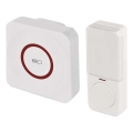 Kabellose Steckdosen-Türklingel GoSmart 230V + 1xCR2032 weiß Wi-Fi