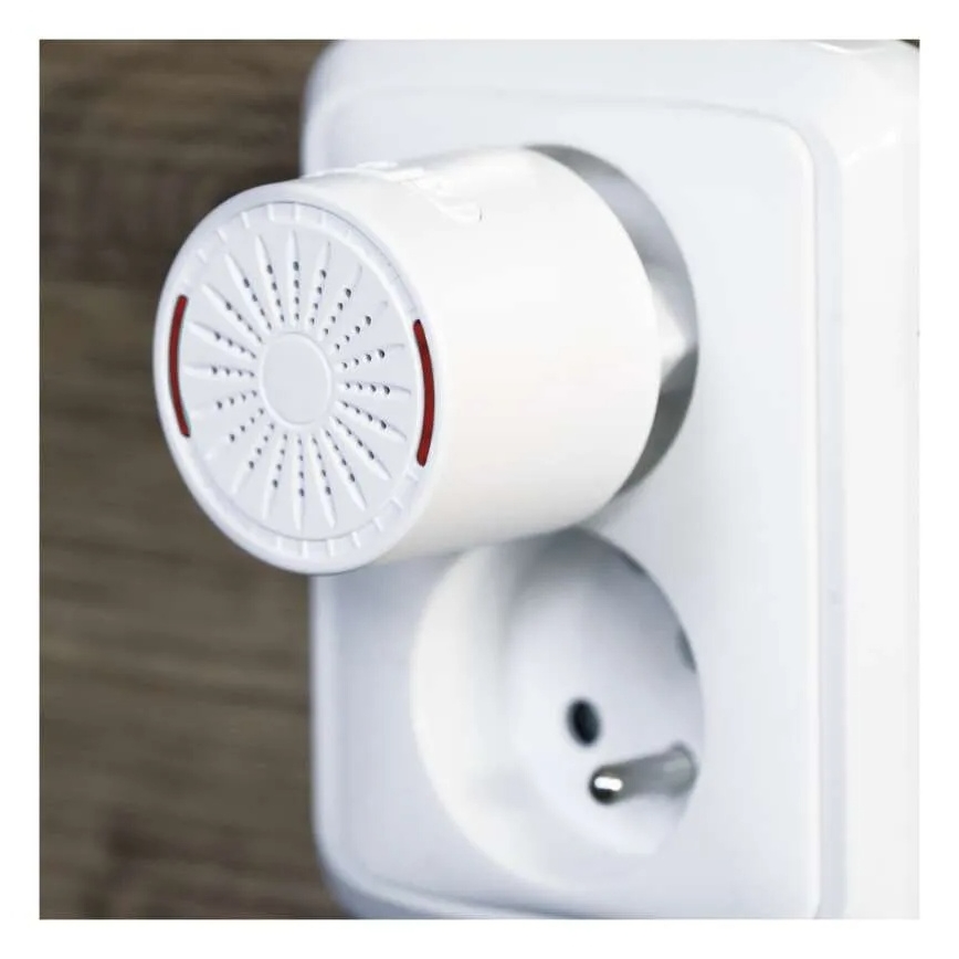 Kabellose Türklingel für Steckdose 230V + 1xCR2032 weiß