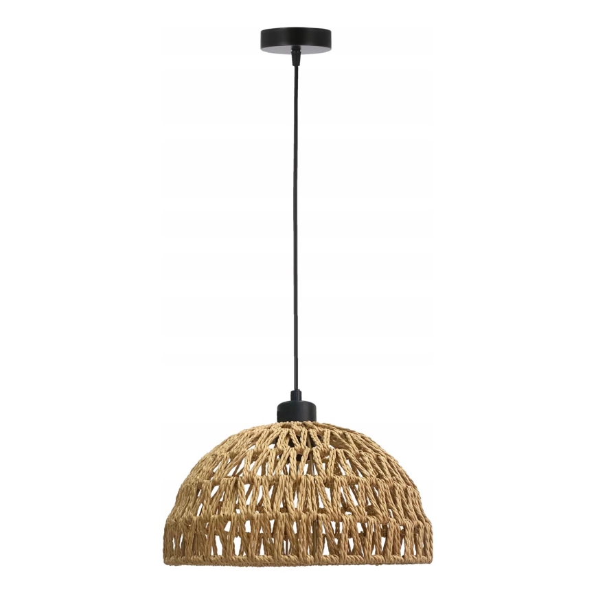 Kabelpendelleuchte BALLI 1xE27/40W/230V beige