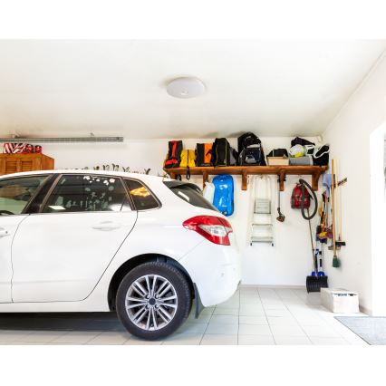 Plafoniera con sensore di movimento e crepuscolare FOGLER LED/24W/230V Ø 38 cm