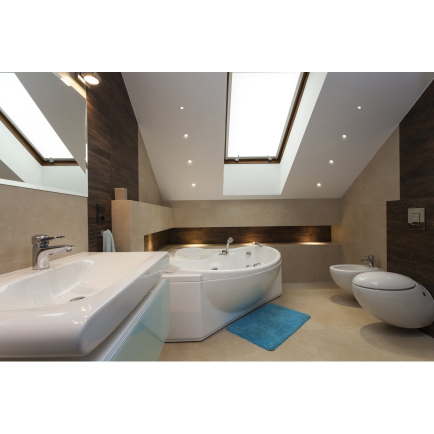 Lampada da incasso da esterno LED IMBER LED/1W/12V 6500K diametro 3 cm 40 lm IP65 bianco