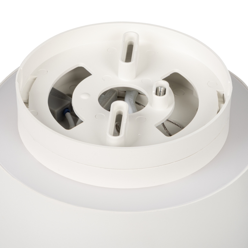 LED-Spotleuchte SONOR LED/12W/230V 3000/4000/5700K + LED/1,5W 2200K, Ø 14 cm, weiß