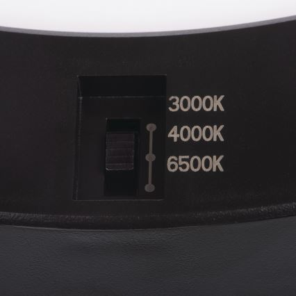 LED-Decken-/Einbauleuchte mit Bewegungssensor 2-in-1 ERGA LED/17W/230V 3000/4000/6500K schwarz