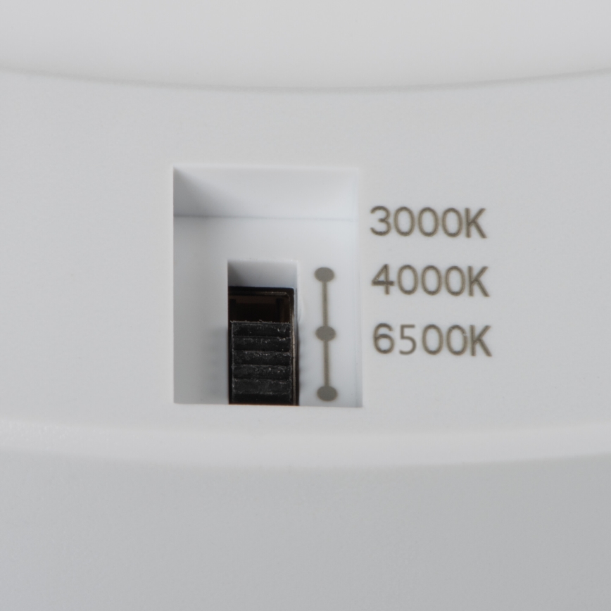 Plafoniera LED da soffitto/incasso con sensore di movimento 2 in 1 ERGA LED/17W/230V 3000/4000/6500K bianco