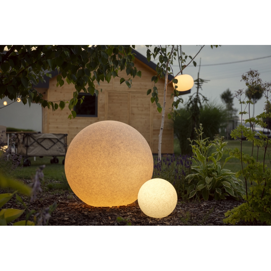 Lampe d'extérieur STONO 1xE27/15W/230V Ø 20 cm IP65