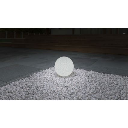 Lampe d'extérieur STONO 1xE27/15W/230V Ø 20 cm IP65