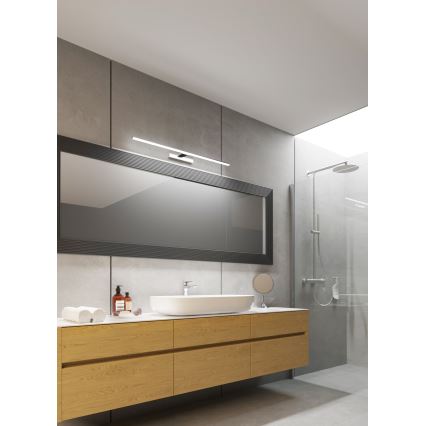 Illuminazione a LED per specchio da bagno ASTEN LED/15W/230V IP44 cromo lucido