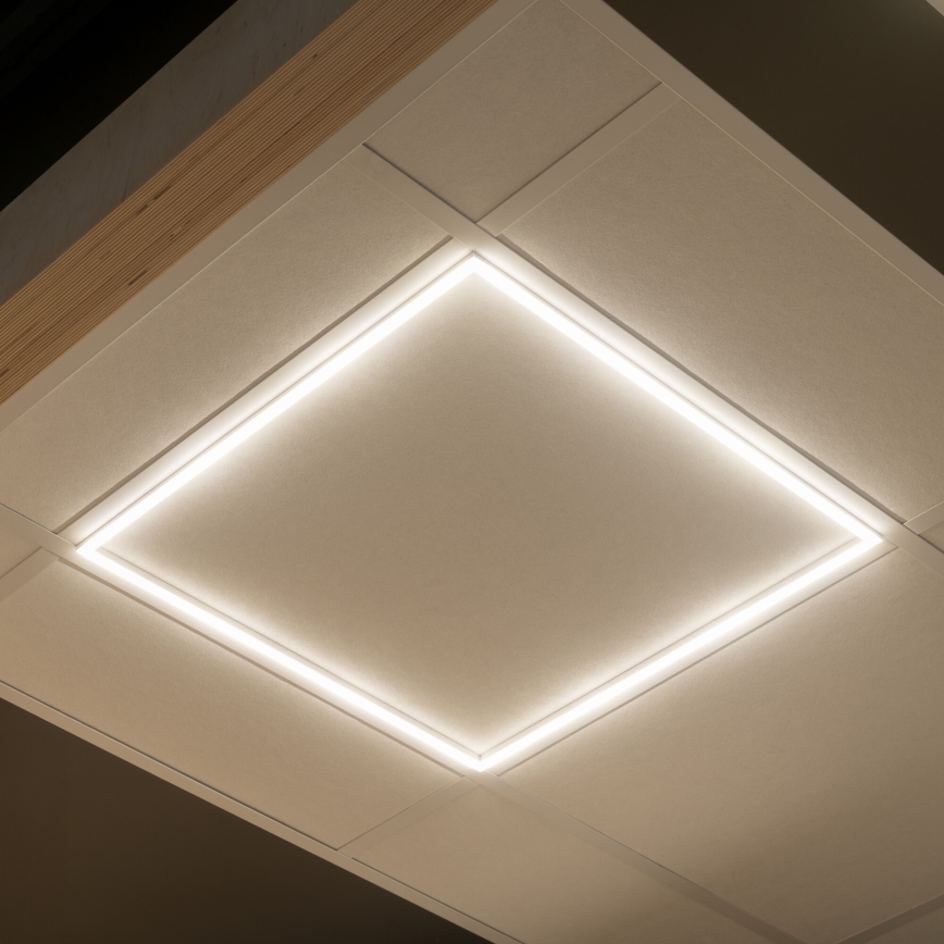 LED cornice da incasso AVAR LED/32W/230V 3000/4000/6500K 59x59 cm