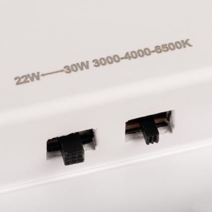 LED-Deckenleuchte mit Bewegungs- und Dämmerungssensor VARSO, LED/22/30W/230V, 3000/4000/6500K, Ø 33 cm, IP54