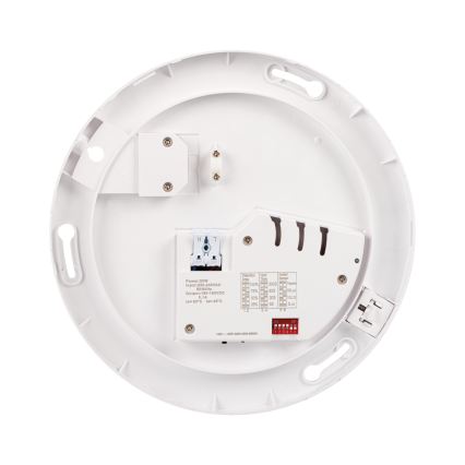 Plafoniera LED VARSO con sensore di movimento e sensore crepuscolare LED/22/30W/230V 3000/4000/6500K Ø 33 cm IP54