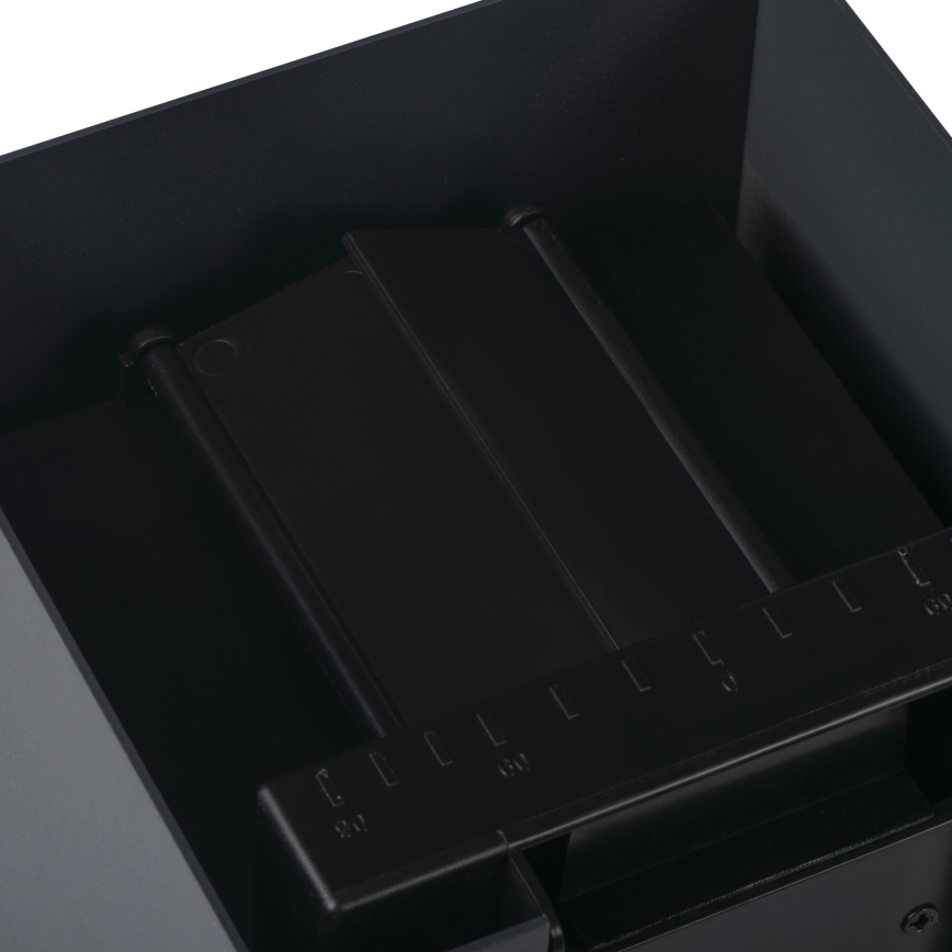 Lampada da parete solare a LED con sensore REKA LED/6W/3,7V 1800 mAh 3000/4000/6500K IP65 nera