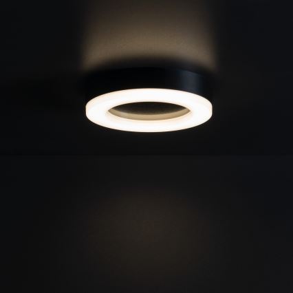Plafoniera LED da esterno TURA LED/15W/230V 4000K IP54 nero