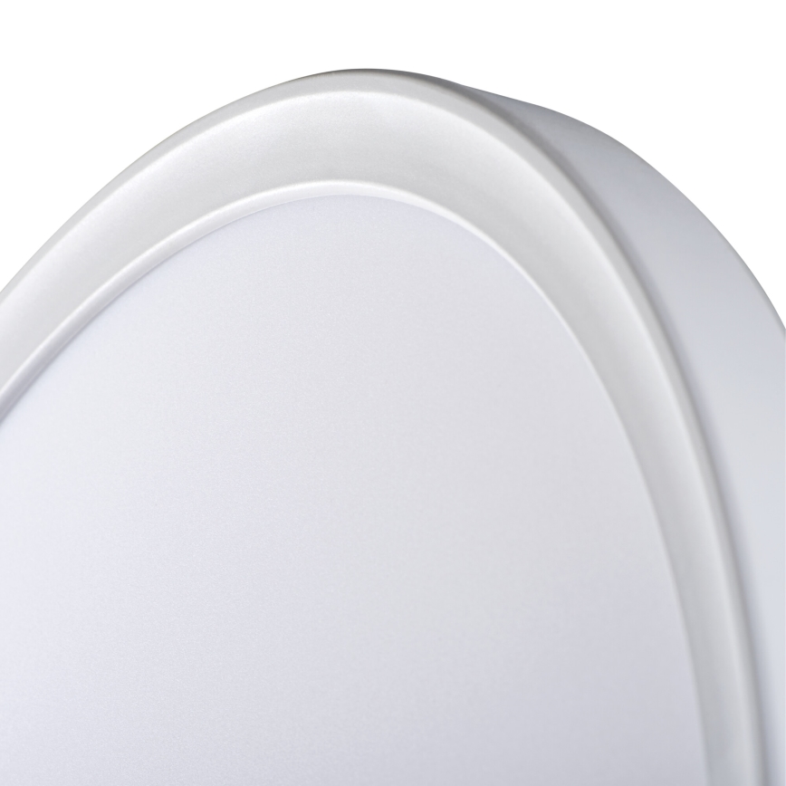 Plafonnier LED AZPO LED/18,5W/230V 3000/4000/6000K Ø 29 cm IP54 blanc