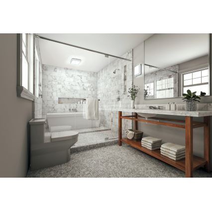 Plafoniera LED da esterno con sensore BENO LED/18W/230V 4000K bianca IP54
