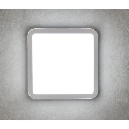 Plafoniera LED da esterno con sensore BENO LED/18W/230V 4000K bianca IP54