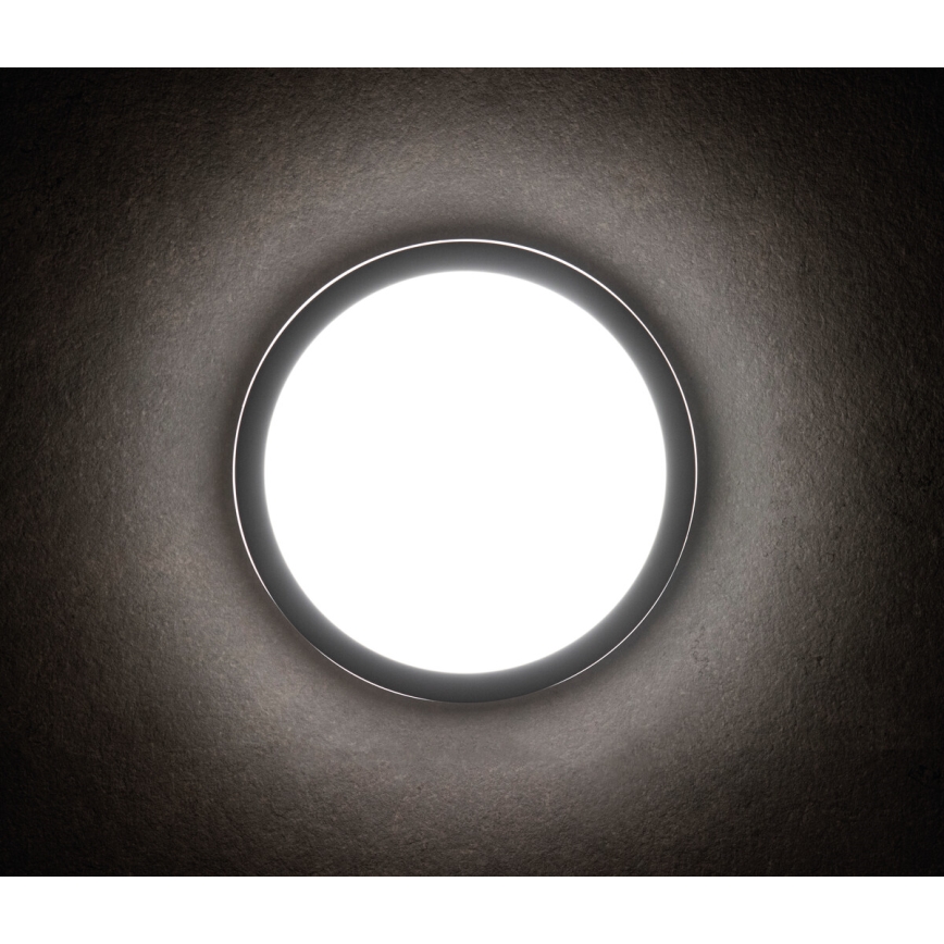 LED-Außenleuchte mit Sensor BENO LED/18W/230V 4000K anthrazit IP54