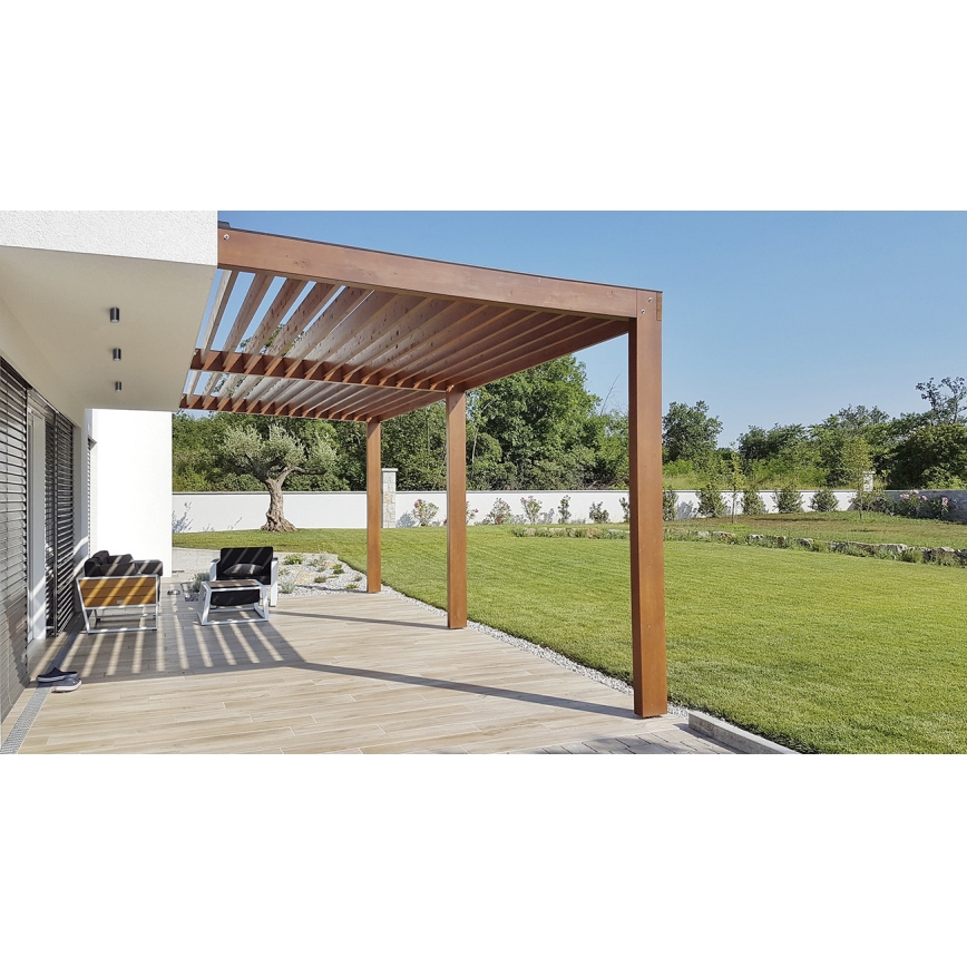 Kanlux 33362 - Luce Spot da esterno AQILO 1xGU10/7W/230V IP65 antracite