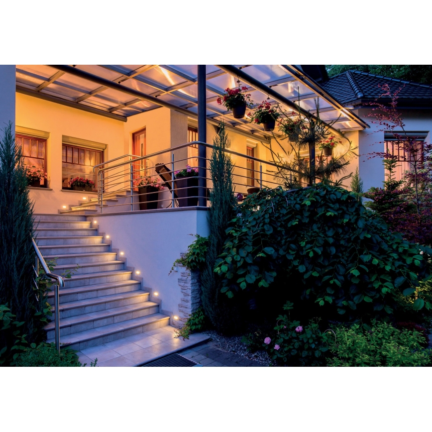 Lumière intégrée GLASI LED/3W/230V 4000K IP44 blanche