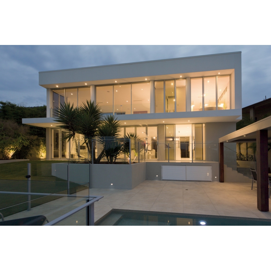 Lumière intégrée GLASI LED/3W/230V 4000K IP44 blanche