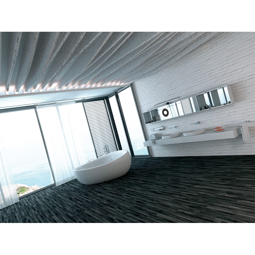 Illuminazione a LED per specchi da bagno ASTIM LED / 12W / 230V IP44 nero
