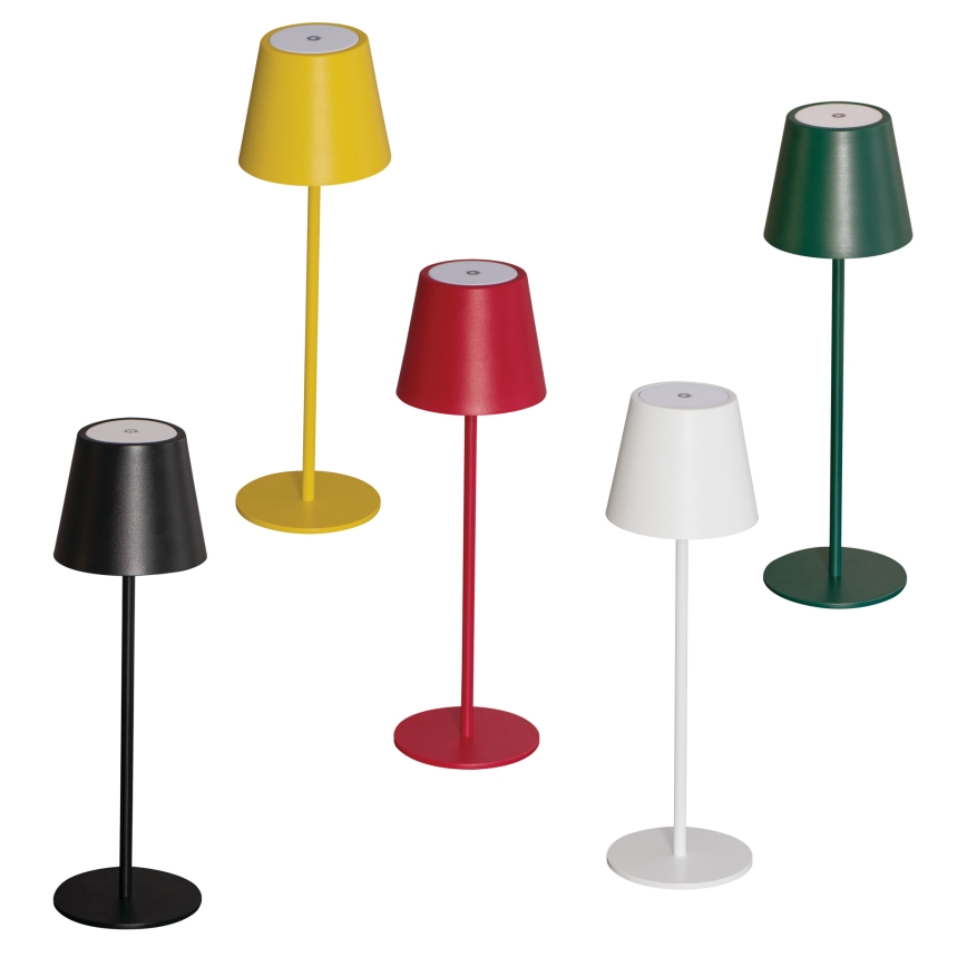 LED Lampada da tavolo ricaricabile dimmerabile INITA LED/1,2W/1800 mAh IP54 verde