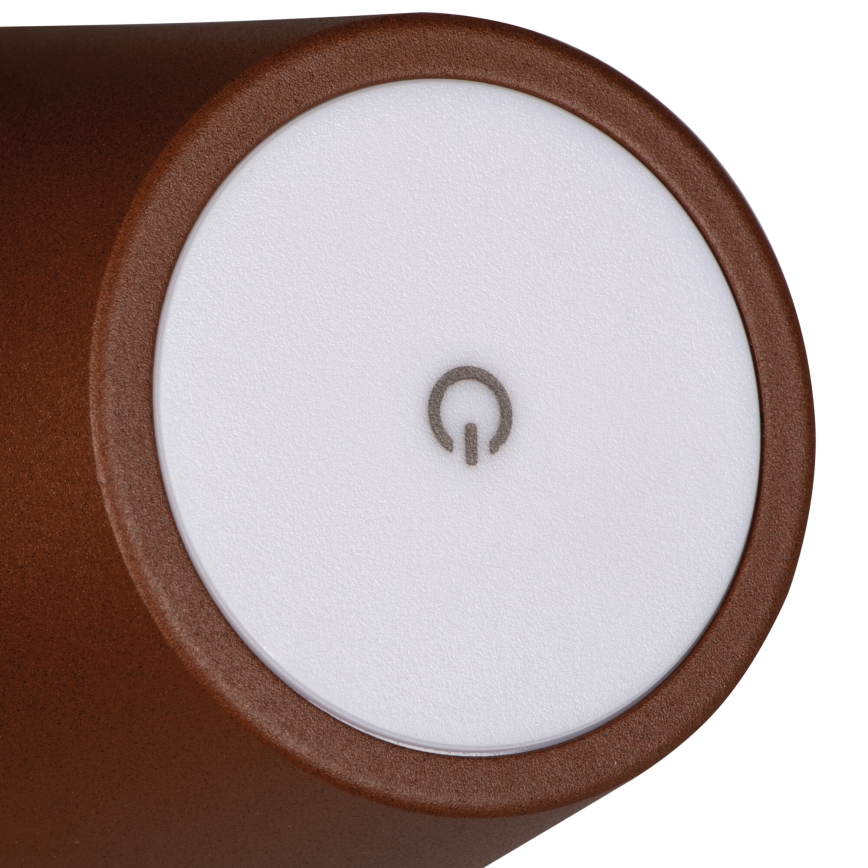 LED Lampada da tavolo ricaricabile dimmerabile INITA LED/1,2W/1800 mAh IP54 marrone