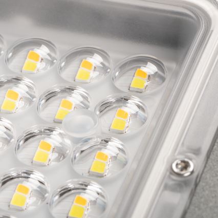 Lampada stradale LED PARCOLI LED/30/40/50W/230V 3000/4000/6500K IP66 grigio
